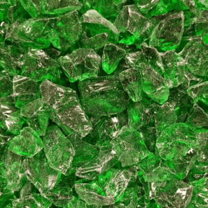 Emerald Glass Chippings 10-20mm