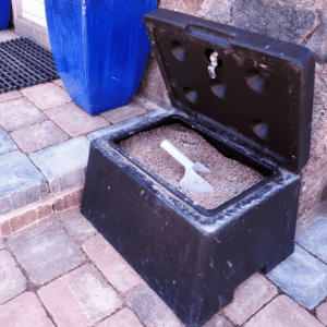 Mini Rock Salt Grit Bin