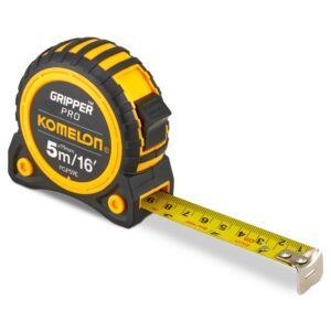 Komelon Gripper Tape Measure 5m(16ft)/8m(26ft)