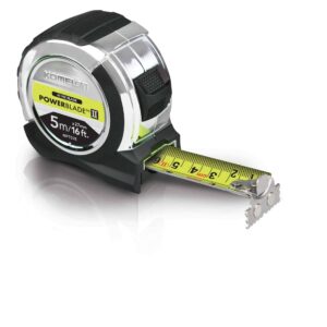 Komelon Powerblade II Tape Measure 5m(16ft)/8m(26ft)