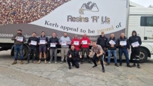 resin bound installation course