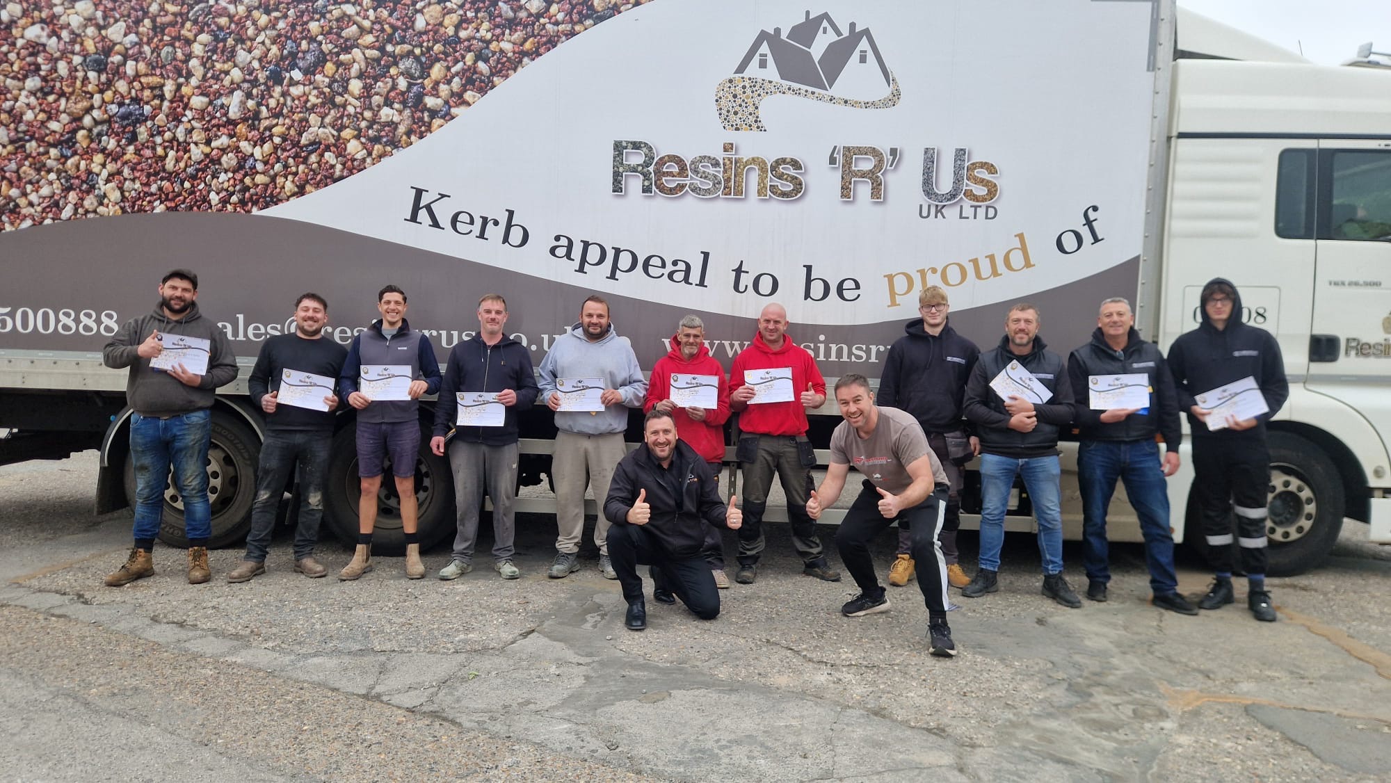 resin bound installation course