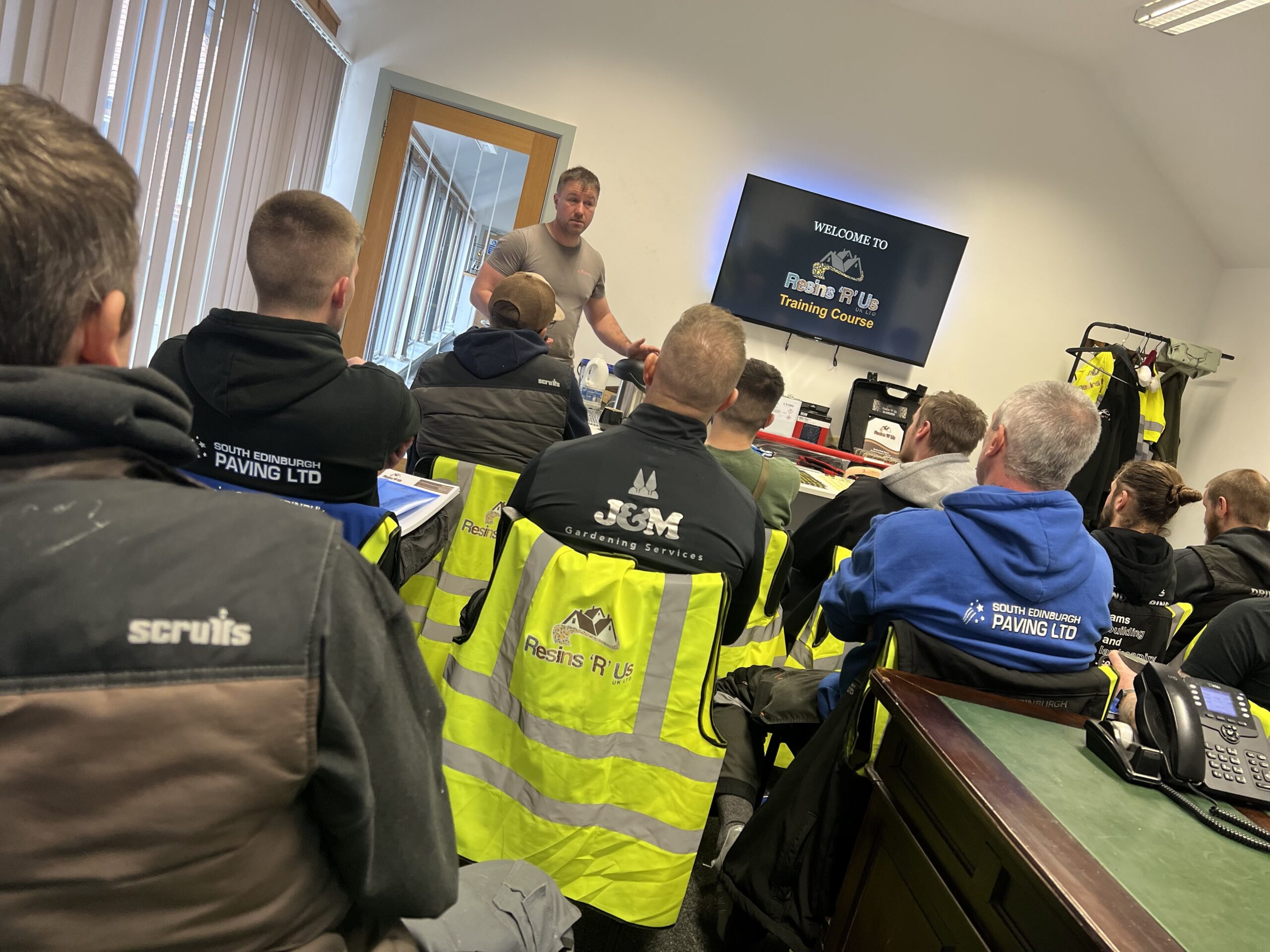 resin bound training courses UK installer installation