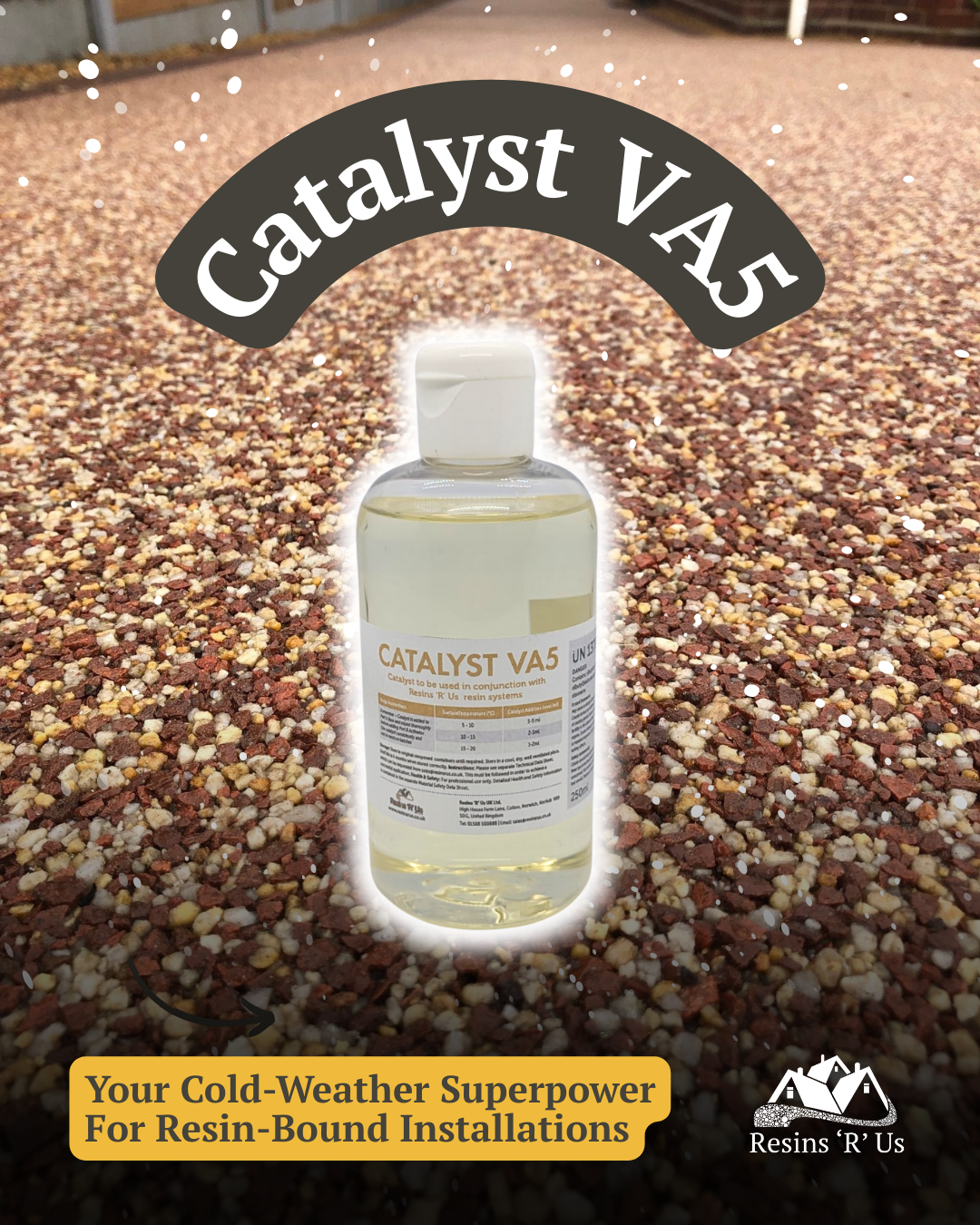 Catalyst VA5 for resin-bound installations